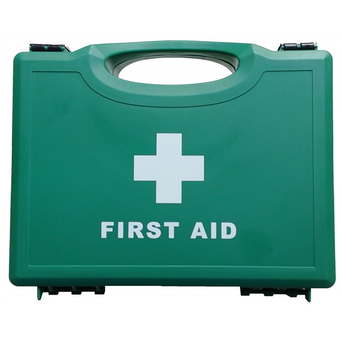 First Aid Kit in Hard Case for up to 10 people - HSE Approved