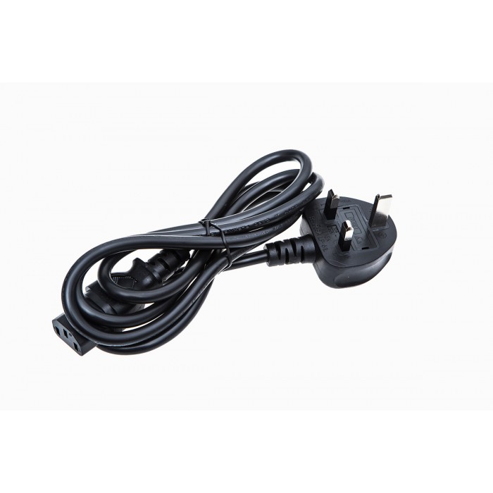 180W Rapid Charge Power Adapter AC Cable (UK) IEC C13 "Kettle Lead"