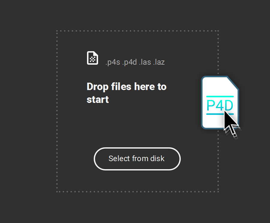 easily drag and drop files